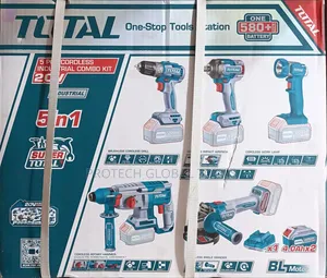 5 PCS Cordless Industrial Combo Kit