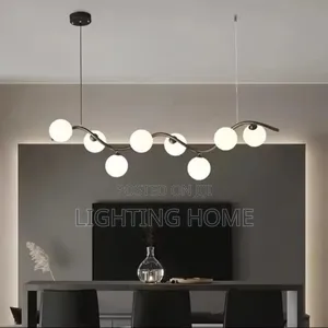 Led Nodic Chandelier Light By 8 Glass 100mm