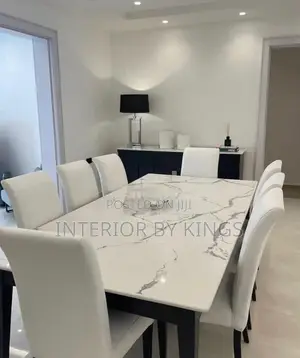 8 Seater Dining Chairs With a High Quality Board Table Top