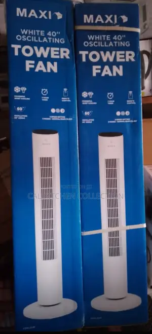 Maxi 40 Inch Tower Fan With Remote Control