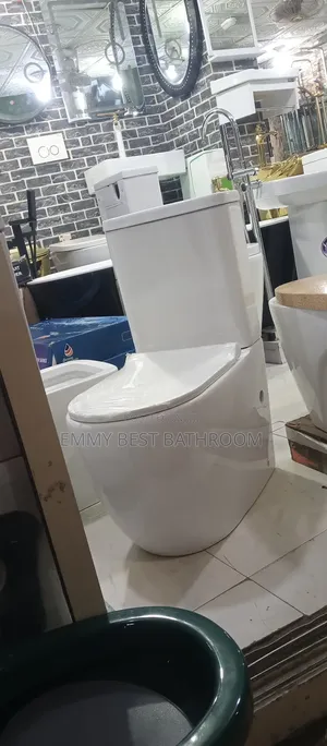 Best Round Shape Wc Set With the Wash Hand Basin