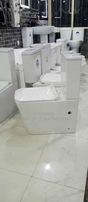 Super Square Shape Wc Set With the Wash Hand Basin