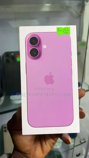 New Apple iPhone 16 256 GB Pink