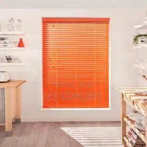 Orange 25mm Venetian Aluminum Window Blind