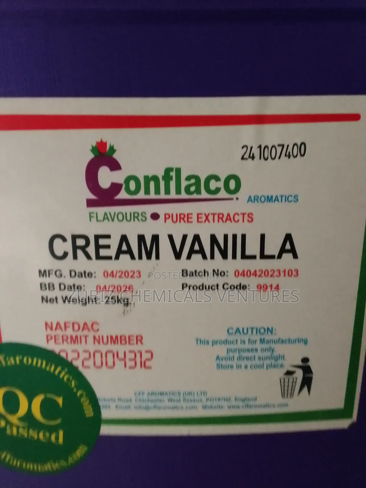 Cream Vanilla