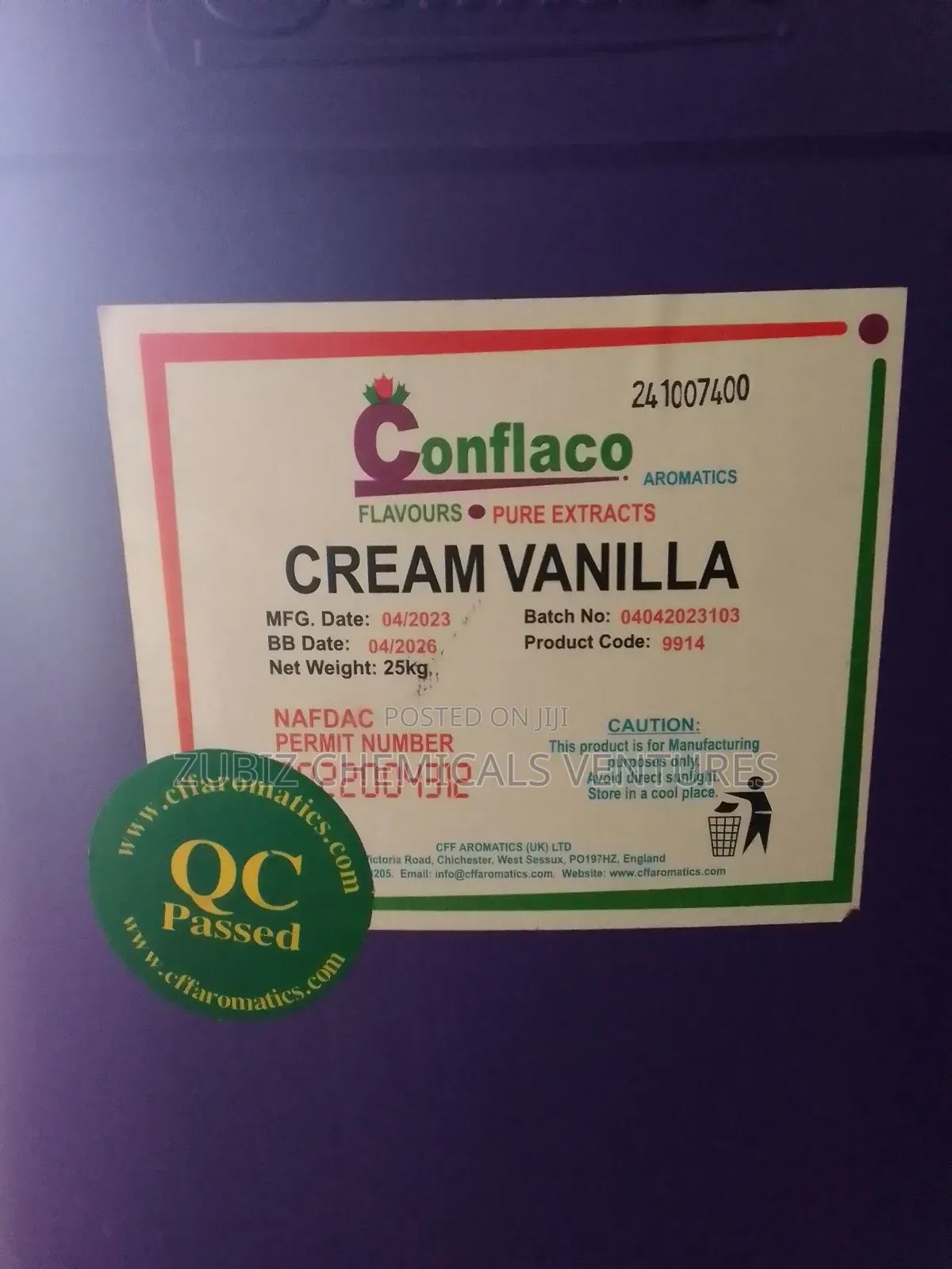 Cream Vanilla