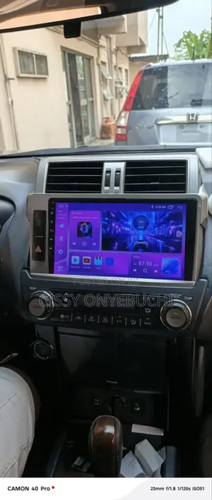 Toyota Prado 2015 Android Player +Reverse Camera