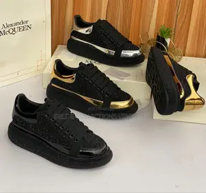 New in Pure Luxury Alexander McQueen" Crystal Sneakers