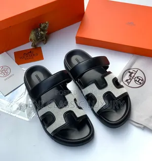 Classic Men's Luxury Designer Slipper Hermes Well Branded