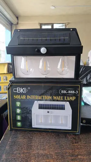 3 Bulb Rechargeable Sensor Solar Light