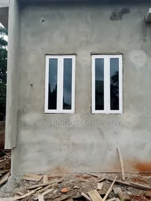 White Casement Window With Burglary Only