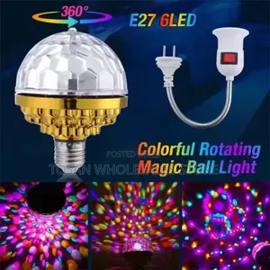 Colorful Rotating Magic Ball Light