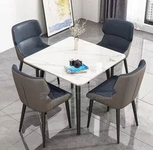 4 Seater Marble Dinning Set