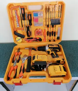 Dewalt 48v Cordless Drill Set With Hammer Drill Function