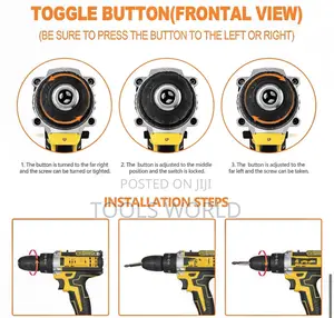 Dewalt 48v Cordless Drill With Multi-Functional Tool Kit Set