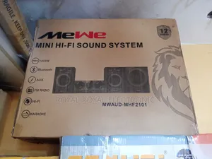 Mewe Powerful 1200w Xboom Bluetooth Hifi Sound System