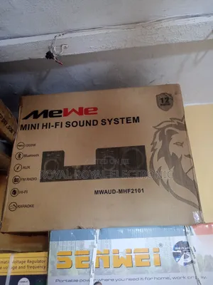 Brand New Mewe Powerful 1200w Xboom Bt Hifi Sound System