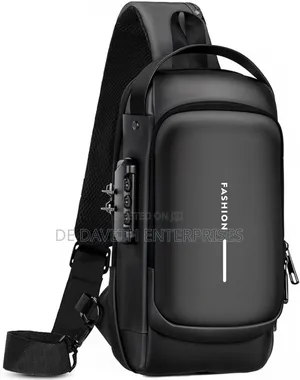 Anti Theft Cross Body Crossing Bag With Usb Port