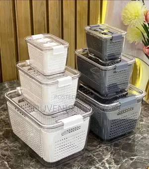 Kitchen Vegetable and Fruit Drain Basket