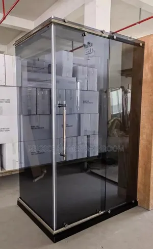 Luxury Tinted Glass Shower Cubicle With Chrome Handle