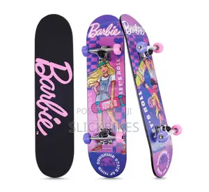 Barbie 31'' Lenticular Deck Standard Skateboard - Pink