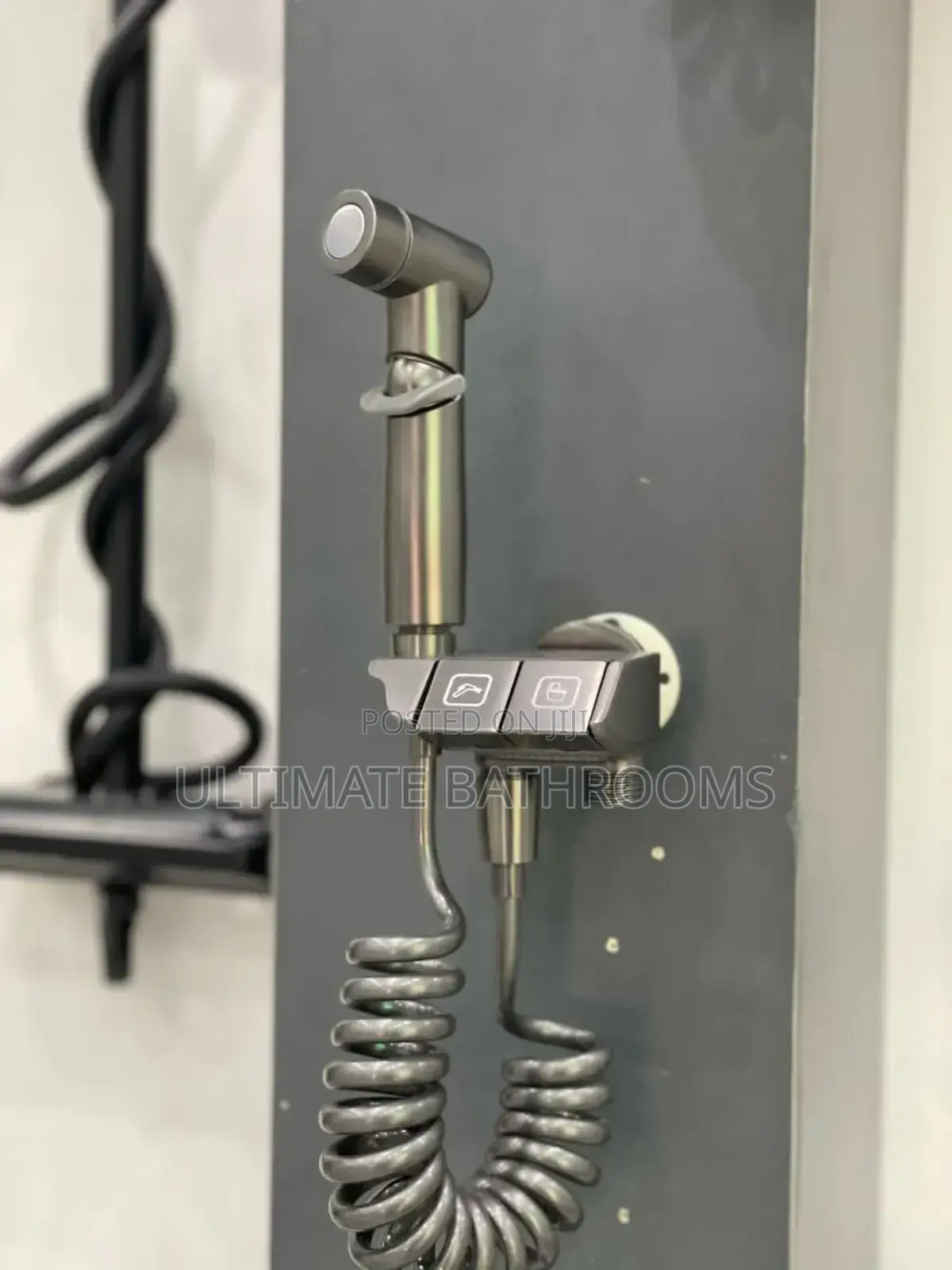 Grey Two Function Pressing Shower