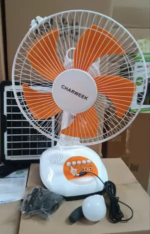 Solar Table Fan