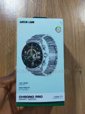 Green Lion Chrono Pro Smart Watch - Silver