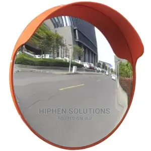 45cm Outdoor Road Traffic Convex PC Mirror Safety & Security Solution