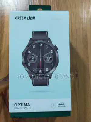 Green Lion Optima Smart Watch - Black