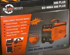 Be and Decker Bd-Mma 300 Plus – Inverter Welding Machine