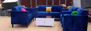 7seater Fabric Sofa +Center Table Can Be Made in Colors