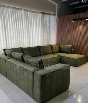 U-Shaped Custom Made Sofa Can Be Made in Preferred Colors