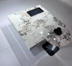 Cupoid Centre Table With a Stool.