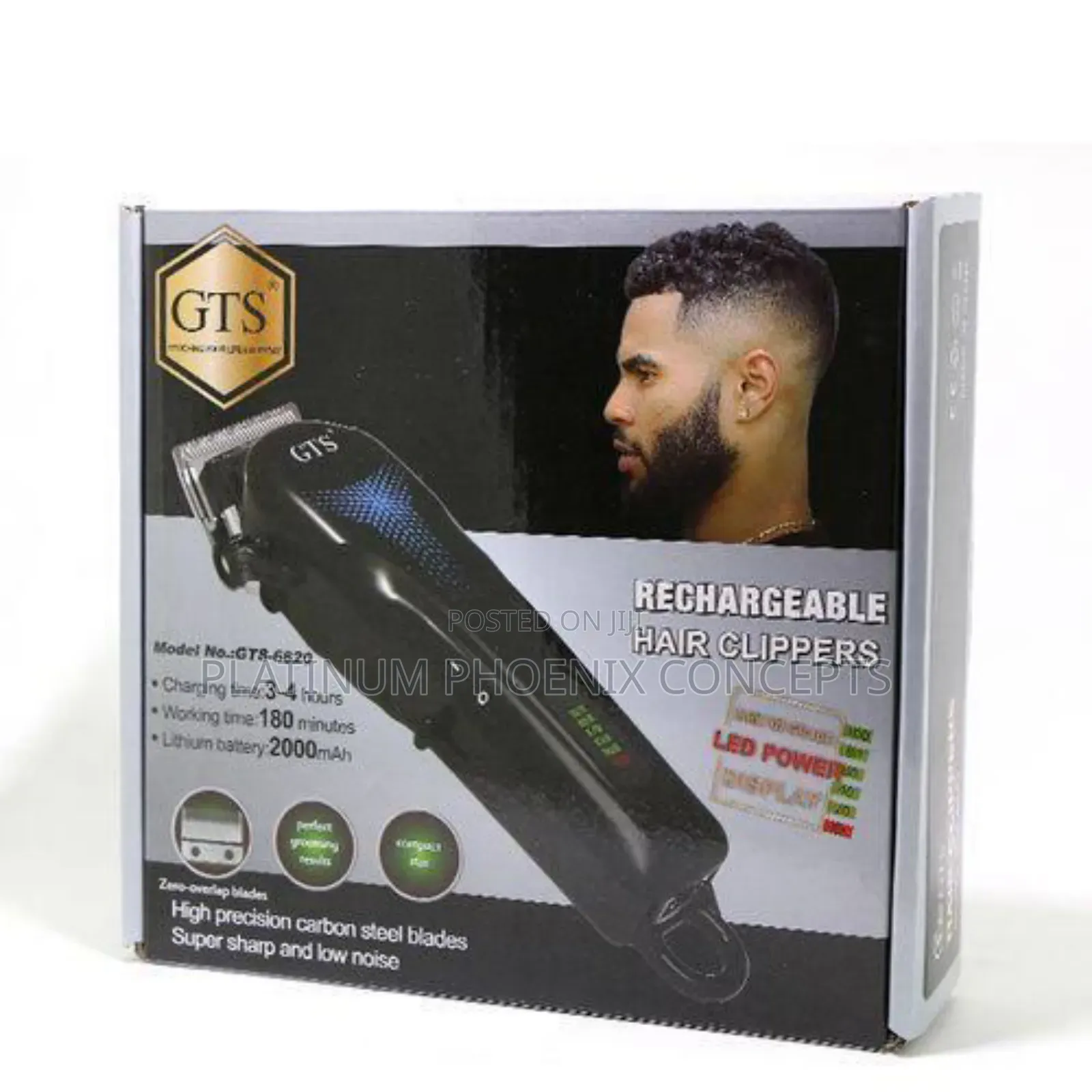 GTS Rechargeable Digital Clipper