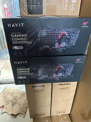 4-in-1 Gaming Backlit Keyboard