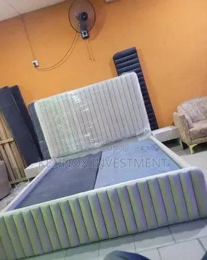 Special 6 by 6 Designed Bedframe With 2 Bedside Drawers