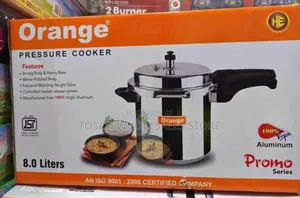 Orange Pressure Pot