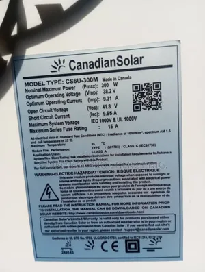 300w Canadian Solar Panels
