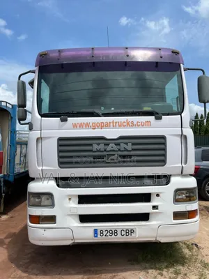 Man Diesel Tga 460 Rigid Truck - 8 Tyres - Foreign Use