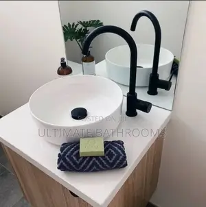 434 Black Kitchen Mixer Tap