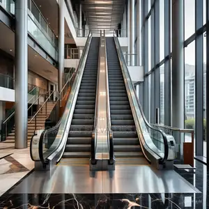 Mall or Airport Outdoor Escalator