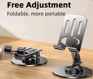 All-Metal Rotating Phone/Tablet Stand