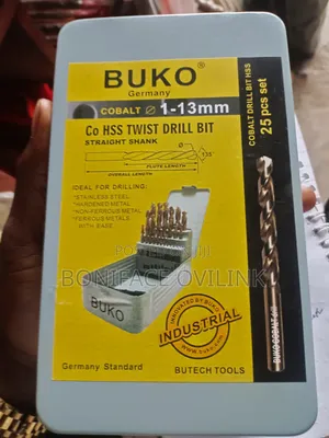 Buko Germany Cobalt Drill Bit Matric