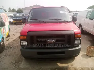 Ford E250 2009 Red