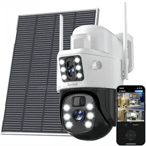 CCTV Solar Security Camera, Only Support 2.4g Wifi 360° View
