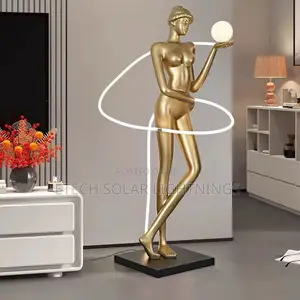 Modern Floor Standing Sculpture for Living Room Home Decor