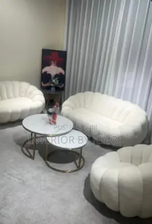 5seater Custom Made Sofa +Center Table Can Be Made in Color