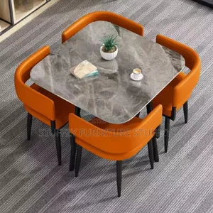 Italian Unique Marble Restaurant Table With