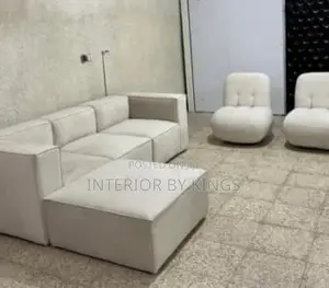 L-Shaped Custom Made Sofa +2 Singles Can Be Made in Colors